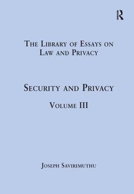 Security and Privacy - 