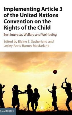 Implementing Article 3 of the United Nations Convention on the Rights of the Child - 
