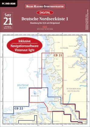 Satz 21: Deutsche Nordseeküste 1 (DVD-ROM, Ausgabe 2015)