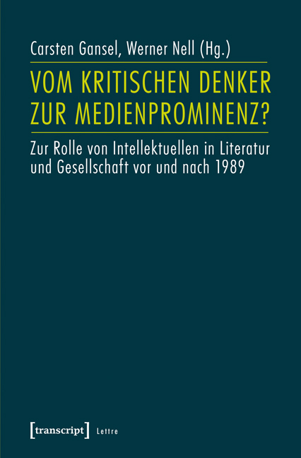 Vom kritischen Denker zur Medienprominenz? - 