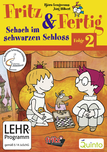 Fritz und Fertig Folge 2 - Schach im schwarzen Schloß - Jörg Hilbert, Björn Lengwenus