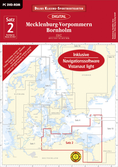 Satz 2: Mecklenburg-Vorpommern • Bornholm (DVD-ROM, Ausgabe 2015)