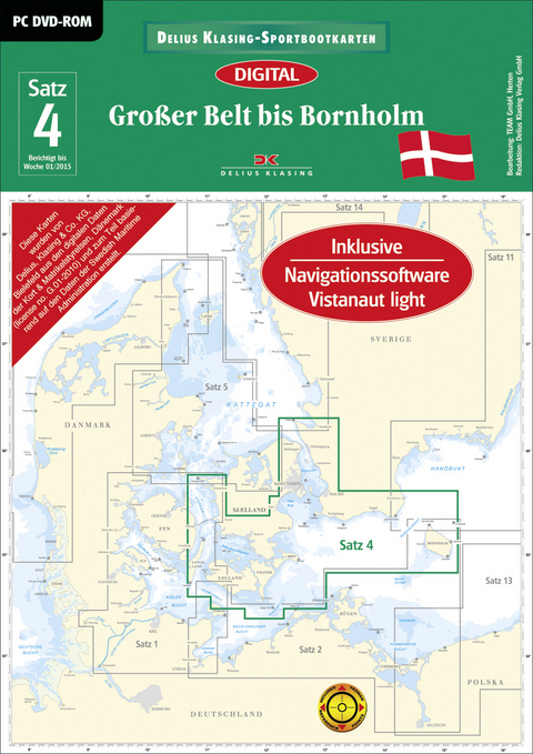 Satz 4: Großer Belt bis Bornholm (DVD-ROM, Ausgabe 2015)