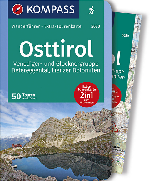 KOMPASS Wanderführer Osttirol, Venediger- und Glocknergruppe, Defereggental, Lienzer Dolomiten - Mark Zahel