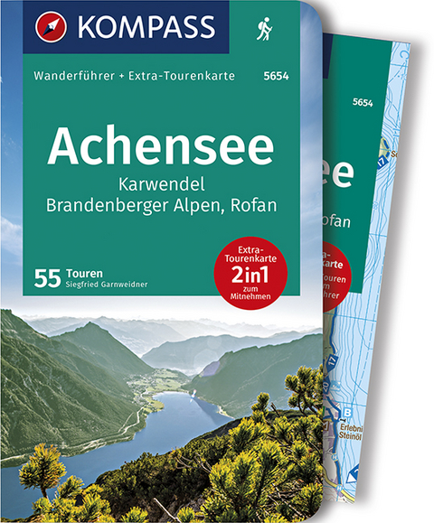 KOMPASS Wanderführer Achensee, Karwendel, Brandenberger Alpen, Rofan - Siegfried Garnweidner