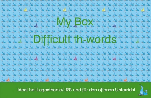 My Box - Difficult th-words - Christina Cech-Melicher