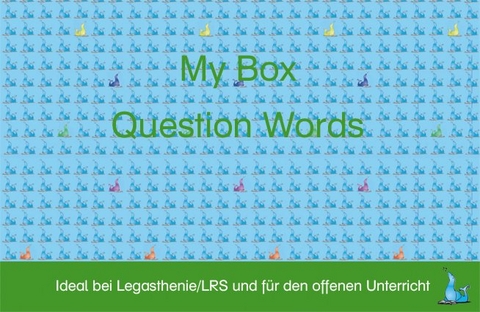 My Box - Question Words - Christina Cech-Melicher