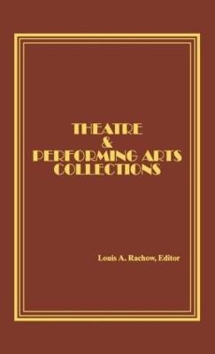 Theatre and Performing Arts Collections - Lee Ash