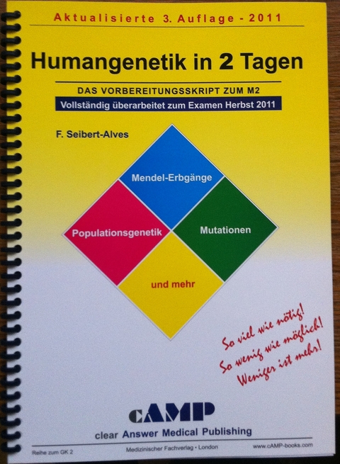 Humangenetik in 2 Tagen - Frank Seibert-Alves