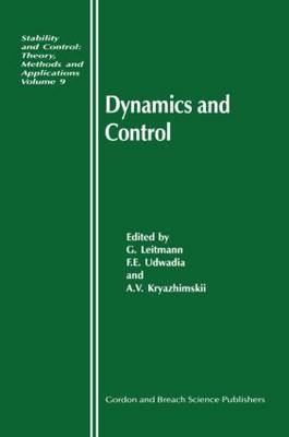 Dynamics and Control - 