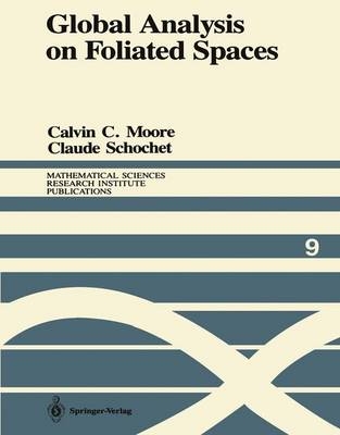 Global Analysis on Foliated Spaces - Calvin C Moore, Claude Schochet