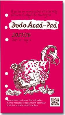 Dodo Acad-Pad Filofax-Compatible Personal Organiser Diary Refill 2015 - 2016 Week to View Academic Mid Year Diary - Naomi McBride
