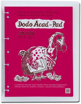 Dodo Acad-Pad A4 Universal Diary 2015 - 2016 c/w Binder - Week to View Academic Mid Year Diary - Naomi McBride
