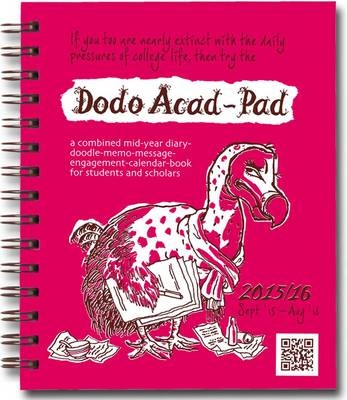 Dodo Mini Acad-Pad Pocket Diary 2015 - 2016 Week to View Academic Mid Year Diary - Naomi McBride