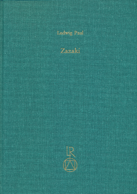 Zazaki - Ludwig Paul