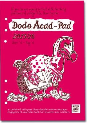Dodo Acad-Pad Filofax-Compatible A5 Diary Refill 2015 - 2016 Week to View Academic Mid Year Diary - Naomi McBride