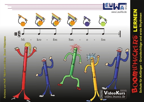 Boomwhackers lernen - Andreas von Hoff, Martin Leuchtner, Bruno Waizmann