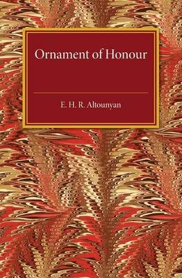 Ornament of Honour - E. H. R. Altounyan