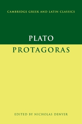 Plato: Protagoras -  Plato