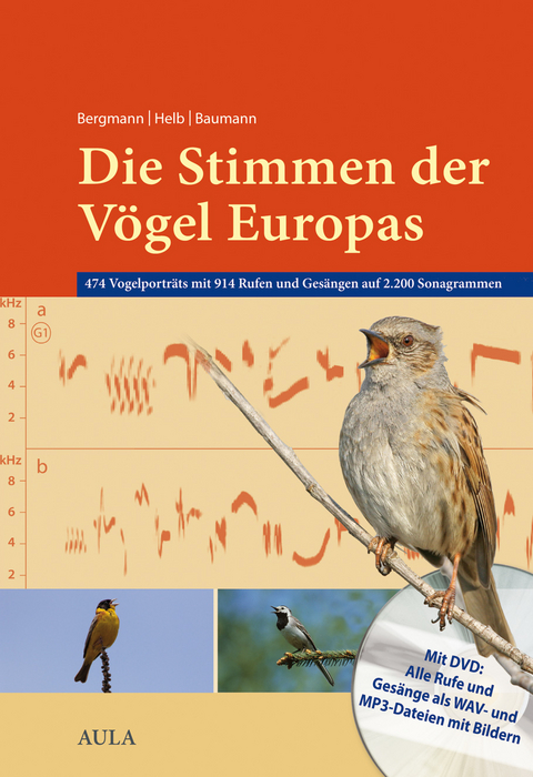 Die Stimmen der Vögel Europas - Hans H Bergmann, Hans W Helb, Sabine Baumann