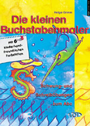 Die kleinen Buchstabenmaler - Helga Grimm