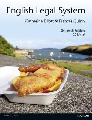 English Legal System - Catherine Elliott, Frances Quinn