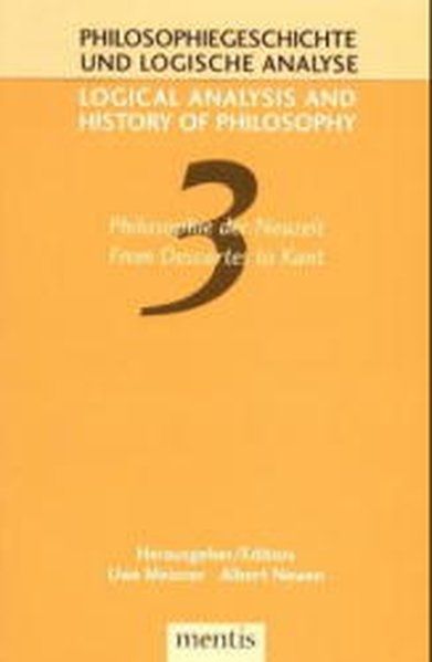 Philosophie der Neuzeit /From Descartes to Kant - 