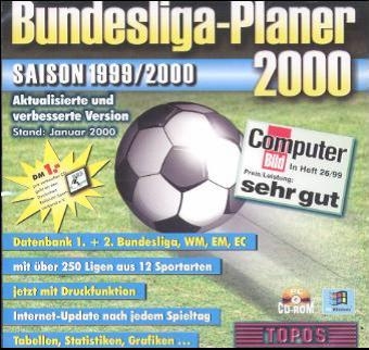 Bundesliga-Planer 2000, 1 CD-ROM