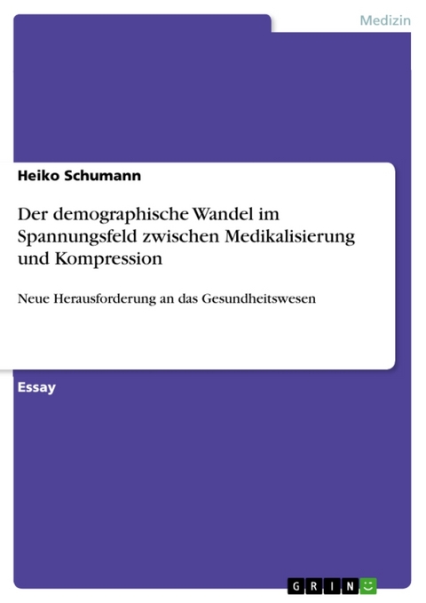 Neue Herausforderung an Das Gesundheitswesen - Heiko Schumann