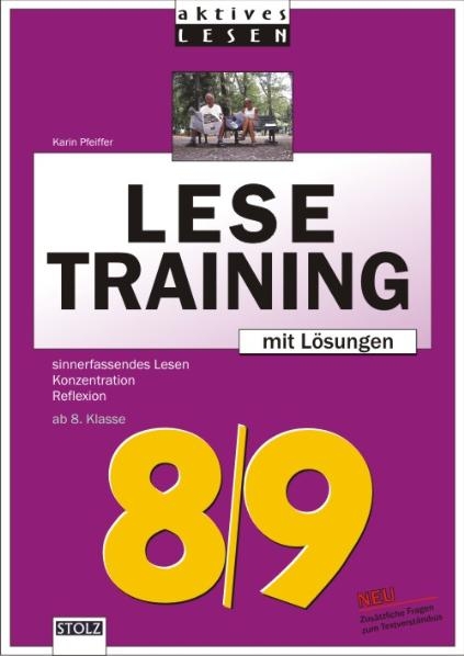 Lesetraining 8/9 - Karin Pfeiffer