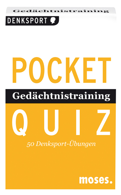 Pocket Quiz Gedächtnistraining - Martin Simon