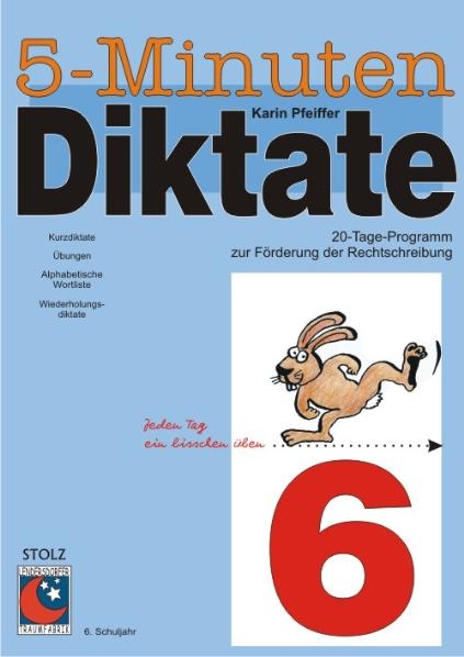 5-Minuten-Diktate 6. Schuljahr - Karin Pfeiffer