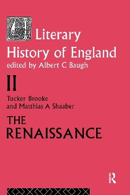 A Literary History of England - 