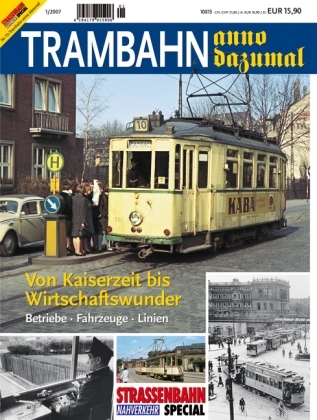 Trambahn anno dazumal