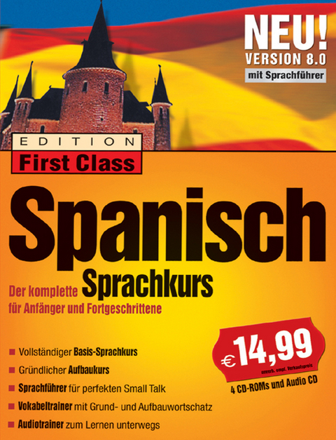 First Class Sprachkurs Spanisch 8.0