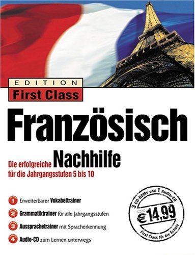 Edition First Class, Französisch Nachhilfe, 3 CD-ROMs m. Audio-CD