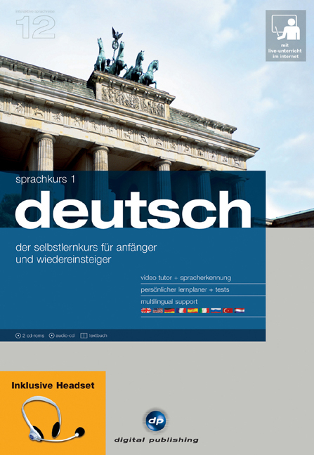 Sprachkurs 1 Deutsch + Headset