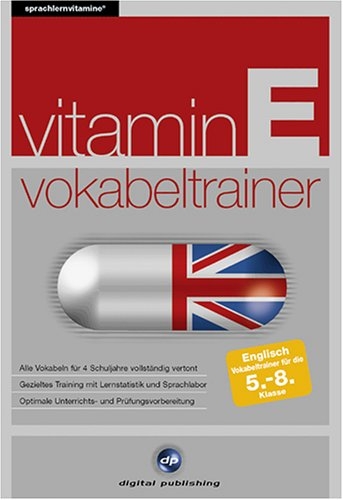 vitamin E, Englisch Vokabeltrainer für die 5.-8. Klasse, 1 CD-ROM