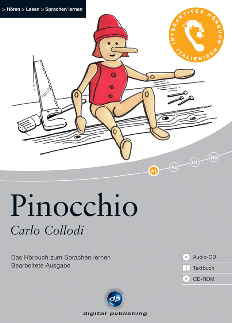 Pinocchio - Interaktives Hörbuch Italienisch - Carlo Collodi