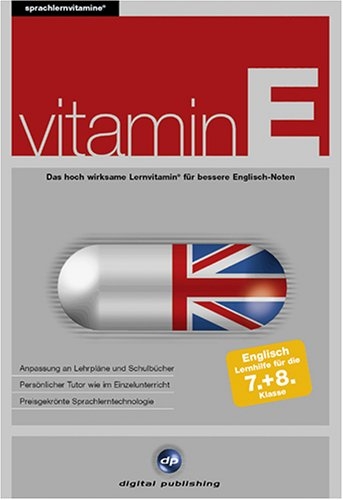 vitamin E, Englisch Lernhilfe für die  7. und 8. Klasse, 1 CD-ROM