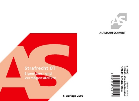 Strafrecht BT - Rolf Krüger