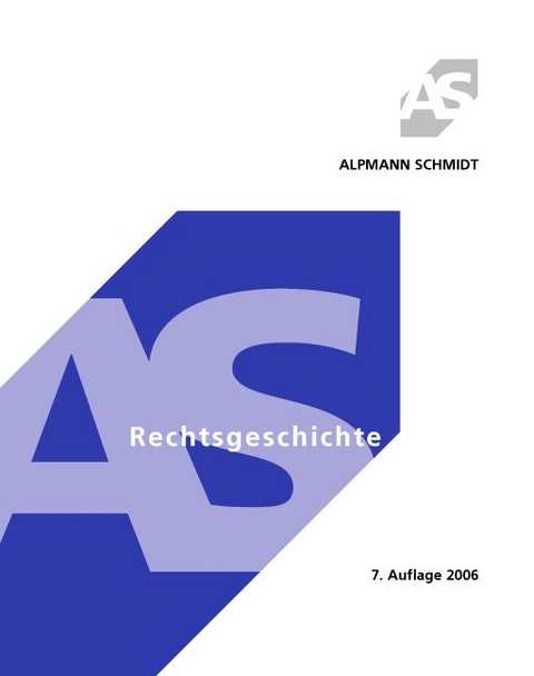 Rechtsgeschichte - Rainer Schröder