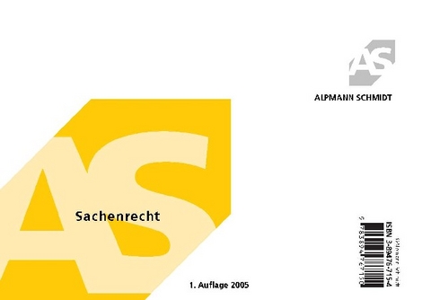 Sachenrecht - Annegerd Alpmann-Pieper