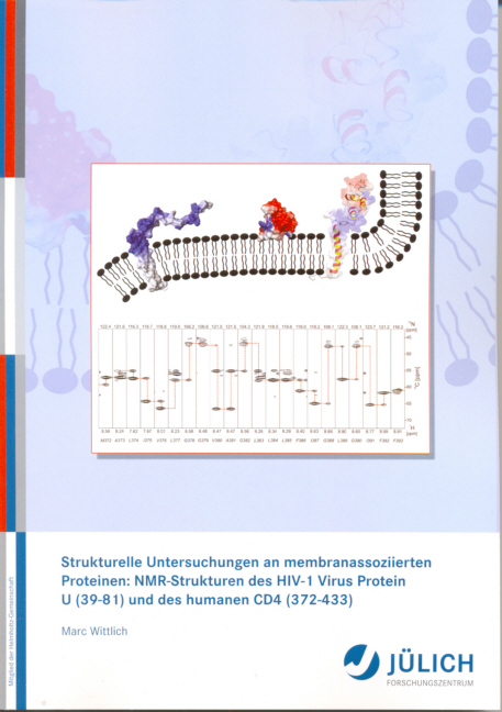 Struktuelle Untersuchungen an membranassoziierten Proteinen - Marc Wittlich