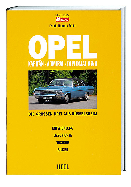 Opel Kapitän, Admiral,Diplomat A & B - Frank Dietz