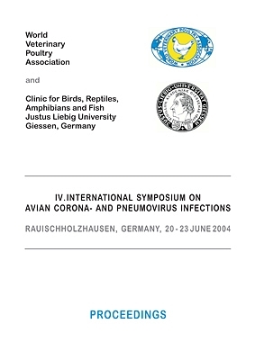 International Symposium on Avian Corona- and Pneumovirus Infections (IV.). Rauischholzhausen, Germany, 20-23 June 2004 - Ursula Heffels-Redmann, Erhard F Kaleta