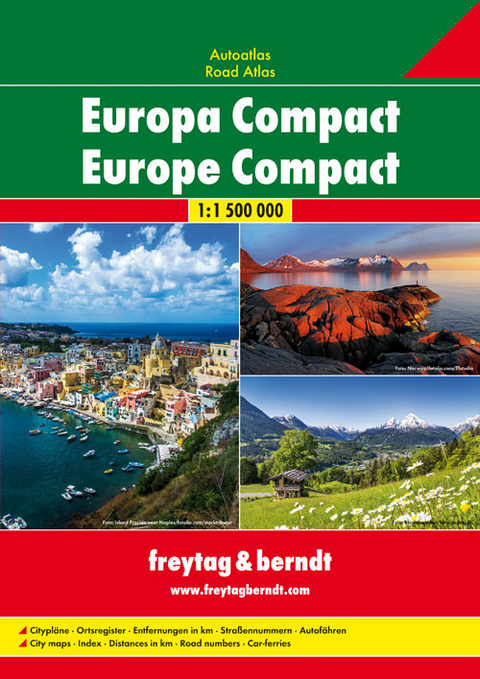 Europa Compact, Autoatlas 1:1.500.000 - 
