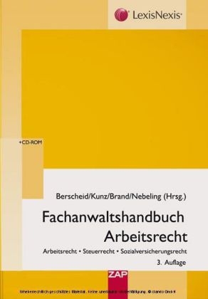 Fachanwaltshandbuch Arbeitsrecht - 