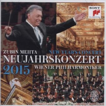 Neujahrskonzert 2015 / New Year's Concert 2015, 2 Audio-CDs