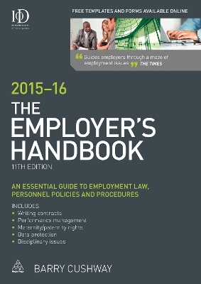 The Employer's Handbook 2015-16 - Barry Cushway